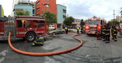 1 Hospitalized After Fire At San Jose Apartment Complex Cbs San Francisco