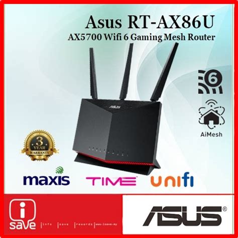 Asus Rt Ax U Rt Ax S Ax Dual Band Wifi Gaming Router Mesh