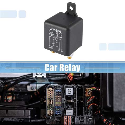 WM686 4 Terminal DC 12V 120A Fuse Relay