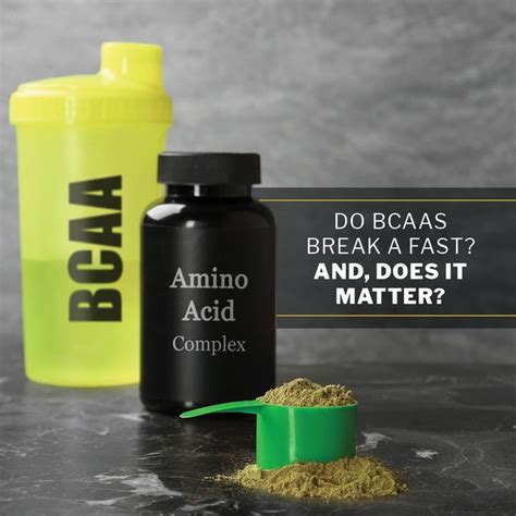 Do Bcaas Break A Fast And Does It Matter In Bcaa Branch