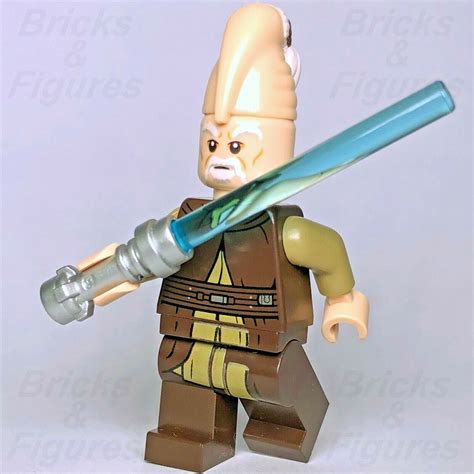 LEGO Star Wars Ki Adi Mundi Minifigure Jedi Master Episode 2 75206