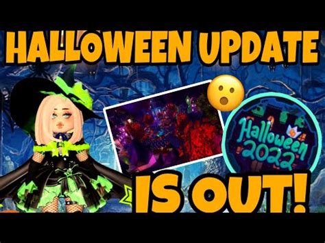 ROYALE HIGH HALLOWEEN UPDATE IS OUT Roblox Robloxgames