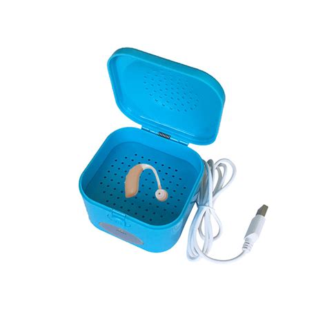 Compact Electrical Hearing Aid Dehumidifier Dryer Case For Earsmate All Brand Cic Bte Itc Ite