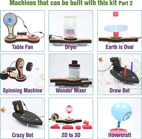 Sg Stock Butterfly EduFields Electric Motor Kit 20 Science