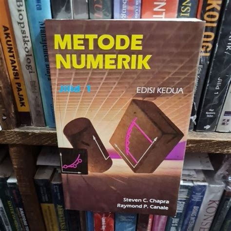 Jual Metode Numerik Jilid 1 Edisi 2 By Steven C Chapra Shopee Indonesia