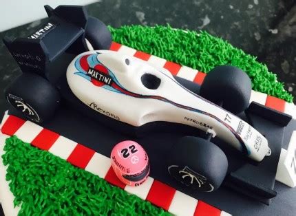 Formula 1 Racing Car Cake