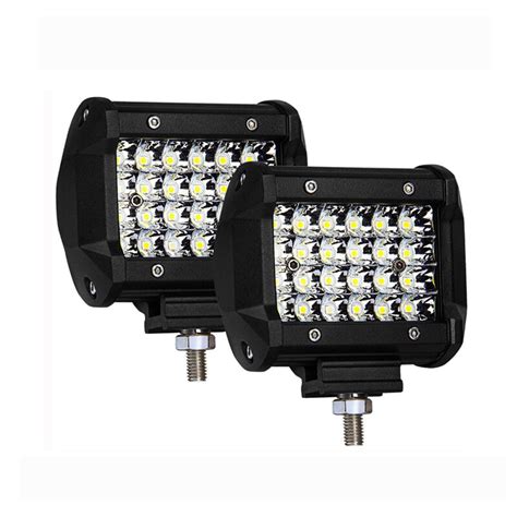 เเพค 2 ชิ้น สว่างตาเเตก Led Spot Beam Us200wไฟสปอร์ตไลท์รถยนต์ ไฟหน้ารถ