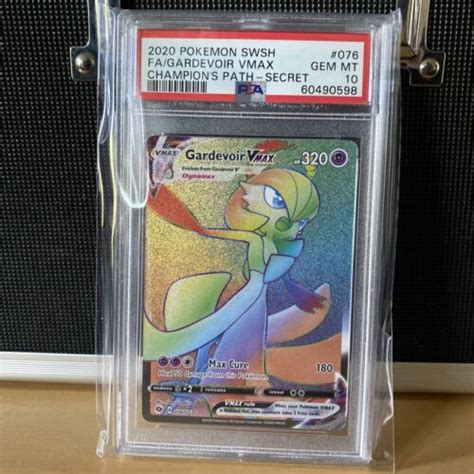 Gardevoir Vmax Rainbow Values MAVIN