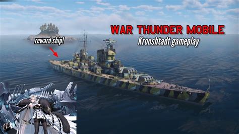 NEW Kronshtadt Gameplay War Thunder Mobile YouTube