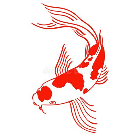 Koi Fish Vector Eps Hand Drawn Vector Eps Logo Icon Crafteroks