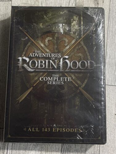 The Adventures Of Robin Hood Complete Series Dvd New 826831071855 Ebay