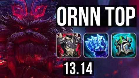 ORNN Vs CAMILLE TOP 9 1 18 1 7M Mastery 600 Games Legendary