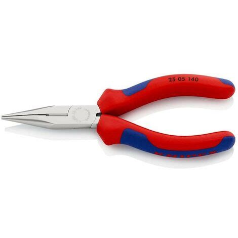 Knipex Pince Becs Plats Ronds Din Iso Longueur Mm Plat Rond