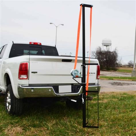 Titan Ramps Hitch Mounted Hunting Hoist 600 Lb Capacity Discount Ramps