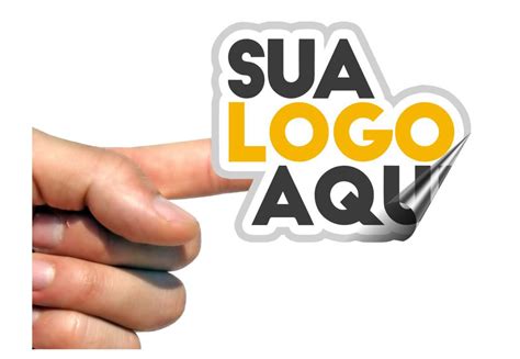 Etiqueta Adesiva Sua Logo 4x4 Kit C 300 KRadesivos