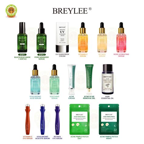 Jual BREYLEE BLACKHEAD MASK STEP 1 PORE MINIMIZER SERUM STEP 2 EYE