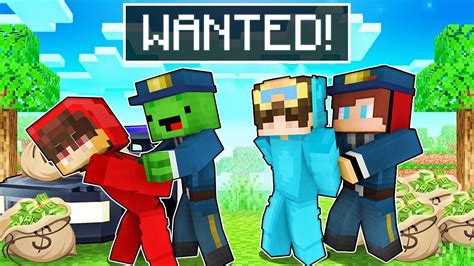 Mikey And Jj Became Police Agents And Caught Cash And Nico In Minecraft