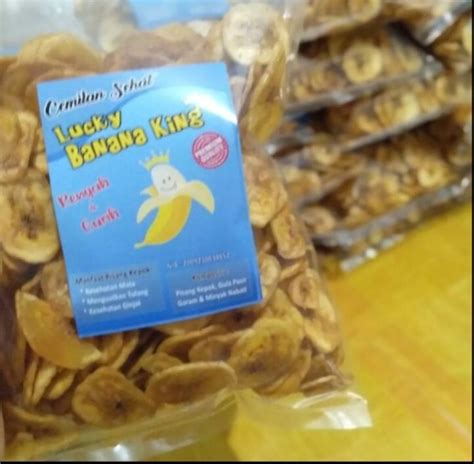 LUCKY BANANA KING Keripik Pisang Gurih Remyah Lazada Indonesia