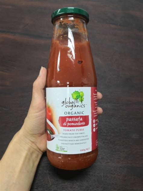 Organic Tomato Passata Rustica 680g Global Organics The Little Big Store