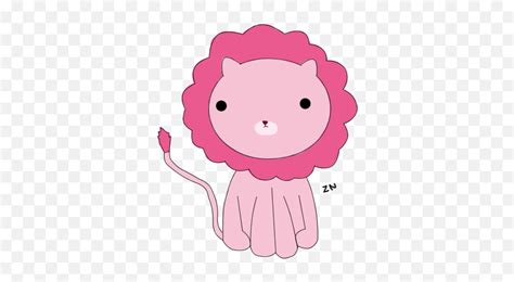 lion clipart pink pink lion clipart png image cartoonlion