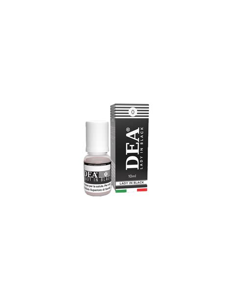 Lady In Black DEA Flavor Liquido Pronto 10ml Svapoebasta