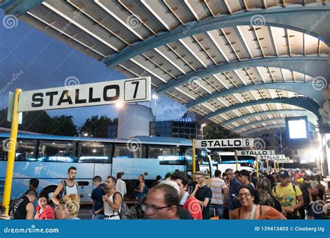 Crowded Bus Terminal Editorial Stock Photo Image Of Distance 139413403