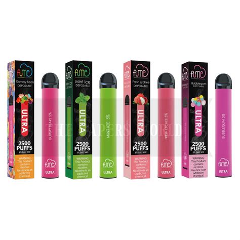 Fume Ultra Disposable Vape 2500 Puffs