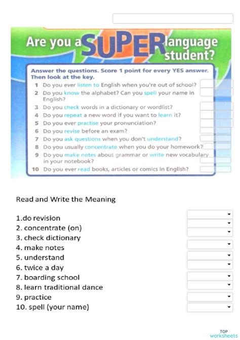 Movers Practice Test Interactive Worksheet Topworksheets