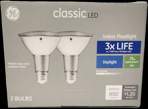 Ge Reveal Pack W Equivalent Dimmable Flood Color Enhancing Par