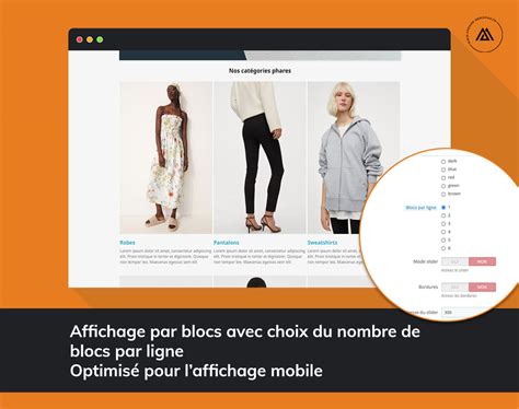 Block Cat Gories Sur La Page D Accueil Pour Prestashop