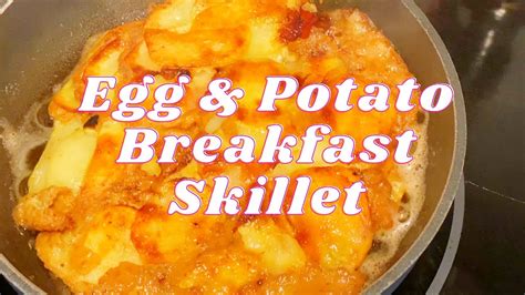 German Style Egg Potato Breakfast Skillet Recipe Cooking With Anja