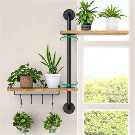 Amazon Thygiftree Window Plant Shelves Tier Rotating Plant