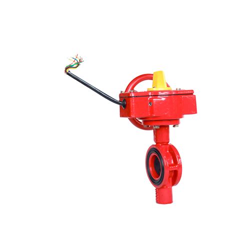 300psi Butterfly Valve Wafer Type UL FM Fire Fighting Valve China FM