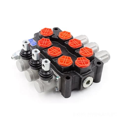 Q Manual Spool Monoblock Directional Valve Boxinhuasheng Hydraulic