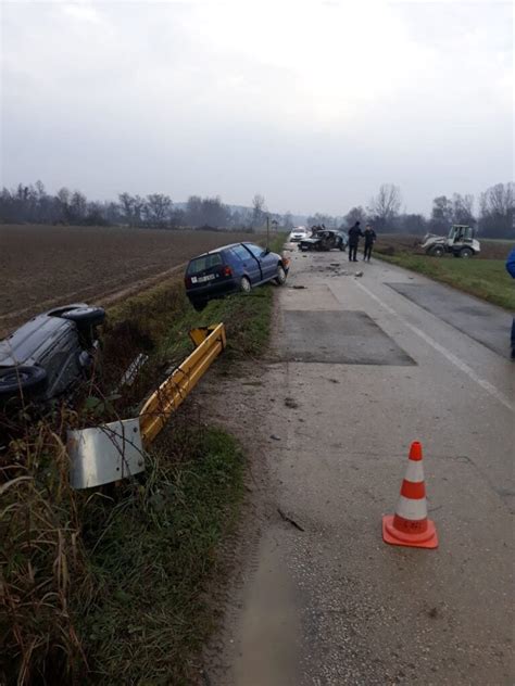 U Saobra Ajnoj Nesre I U Bijeloj Kod Br Kog U Estvovala Tri Vozila Foto