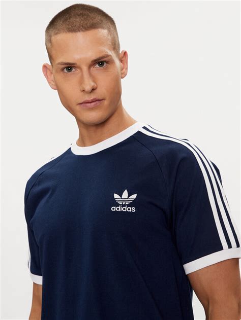 Adidas T Shirt Adicolor Classics 3 Stripes T Shirt IA4850 Niebieski