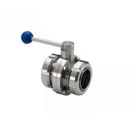 Dairy Butterfly Valves With Sms Union At Rs 1850 Milk Valve In