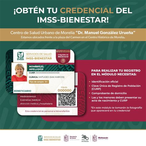 Arranca En Morelia Credencialización Al Imss Bienestar Conoce Cómo