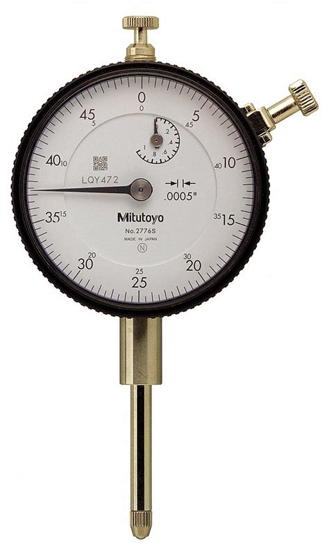 Mitutoyo 0 In To 1 In Range Continuous Reading Dial Indicator Lug