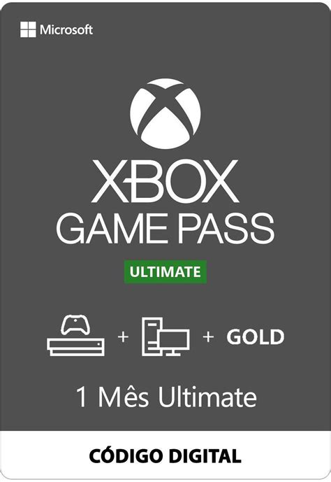 Comprar Cartão Xbox Game Pass Ultimate 1 Mês