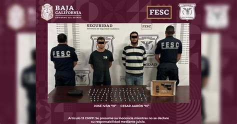 Detiene Fuerza Estatal A Dos Hombres En Posesi N De Un Arma Y Droga En