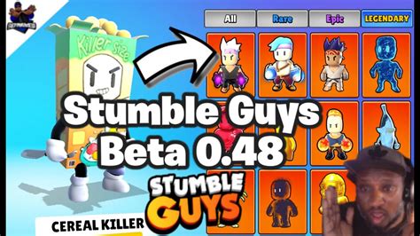 New Skins Emotes Animations In Stumble Guys Stumble Guys Update Beta