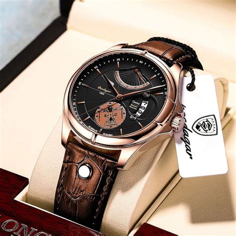 Swiss Brand Poedagar Men Watch Fashion Top Luxury Sport Mens