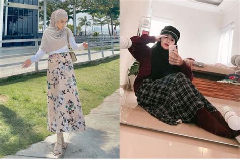 Ide Outfit Hijab Feminin Dengan Rok Ala Shafira Eden