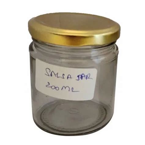 Aluminium 200ml Salsa Glass Jar At Rs 1 Piece In Firozabad ID