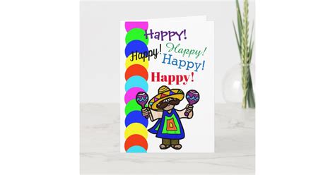 Cinco De Mayo Birthday Card Au