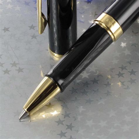 Stylo Roller Waterman H Misph Re Noir Brillant Gt Sur Stylos En Ligne