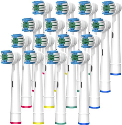 Amazon Electric Toothbrush Replacement Heads 16 Pack Compatible