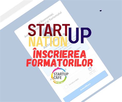 Startup Nation S A Anun At Nscrieriea Online A Firmelor De