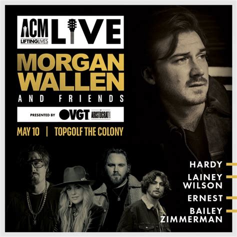 Acm Lifting Lives Adds Morgan Wallen Lainey Wilson And More To Annual